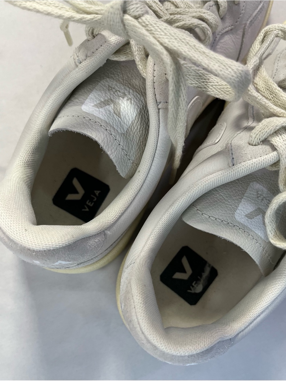 Veja V-90 Leather Extra White Shoes Sneakers - 8 EUC! - Picture 12 of 12